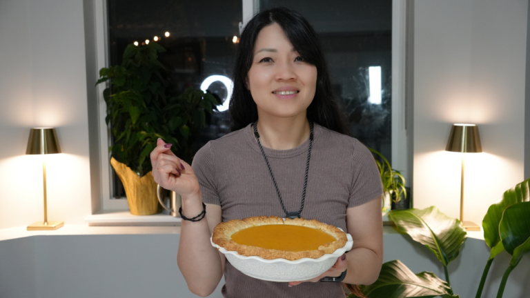 Pumpkin Pie with Cream Cheese (Easy Homemade Recipe)